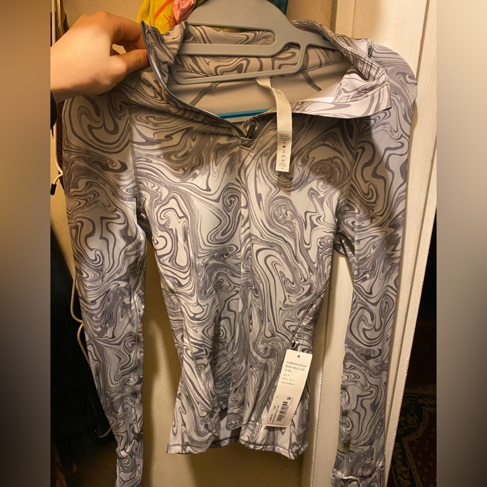 Lululemon Lab Suminagashi Half Zip